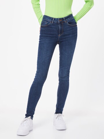 VERO MODA Skinny Jeans 'Lux' in Blauw: voorkant