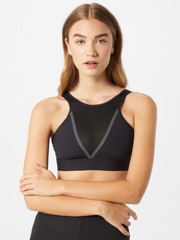 Bustier Soutien-gorge de sport 'Karlie Kloss' ADIDAS PERFORMANCE en noir : devant