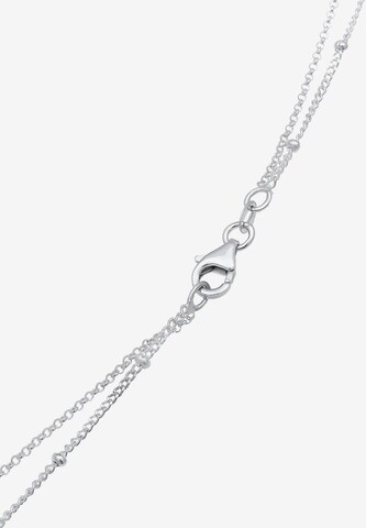 ELLI Necklace 'Feder' in Silver