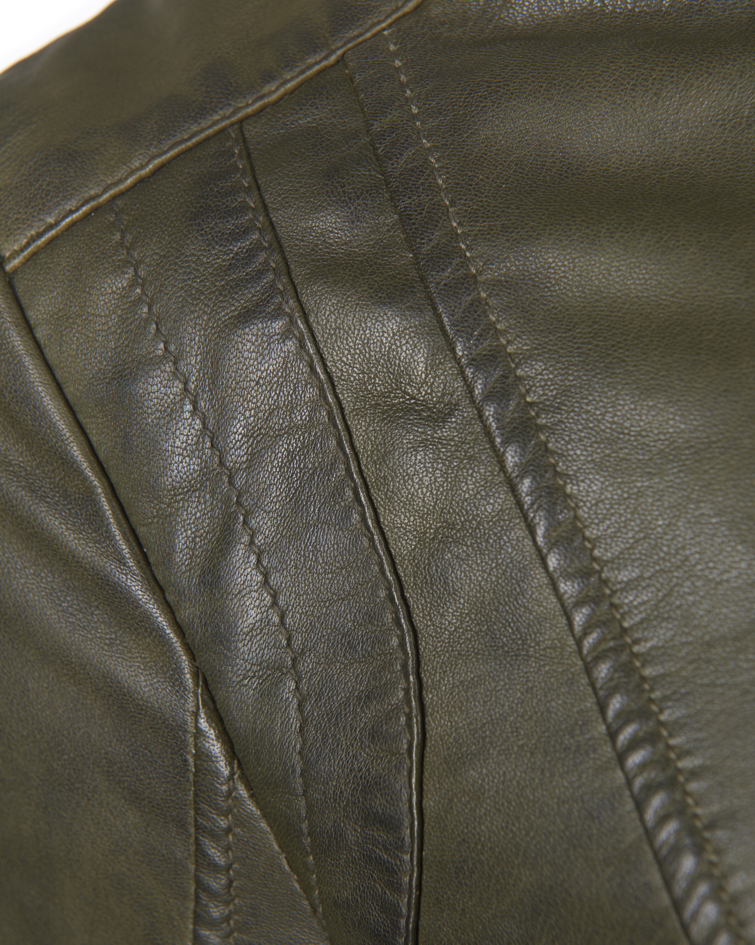 Maze Lederjacke 'Marcie' in Grün