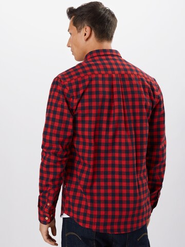 Coupe regular Chemise 'Johan' Kronstadt en rouge