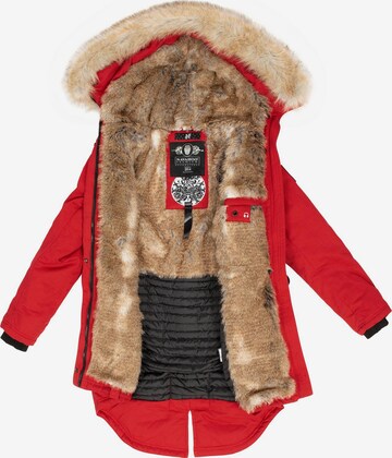 NAVAHOO - Parka de inverno 'Bombii' em vermelho