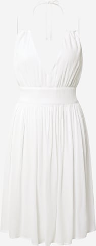 SISTERS POINT Καλοκαιρινό φόρεμα 'ULVA' σε λευκό: μπροστά