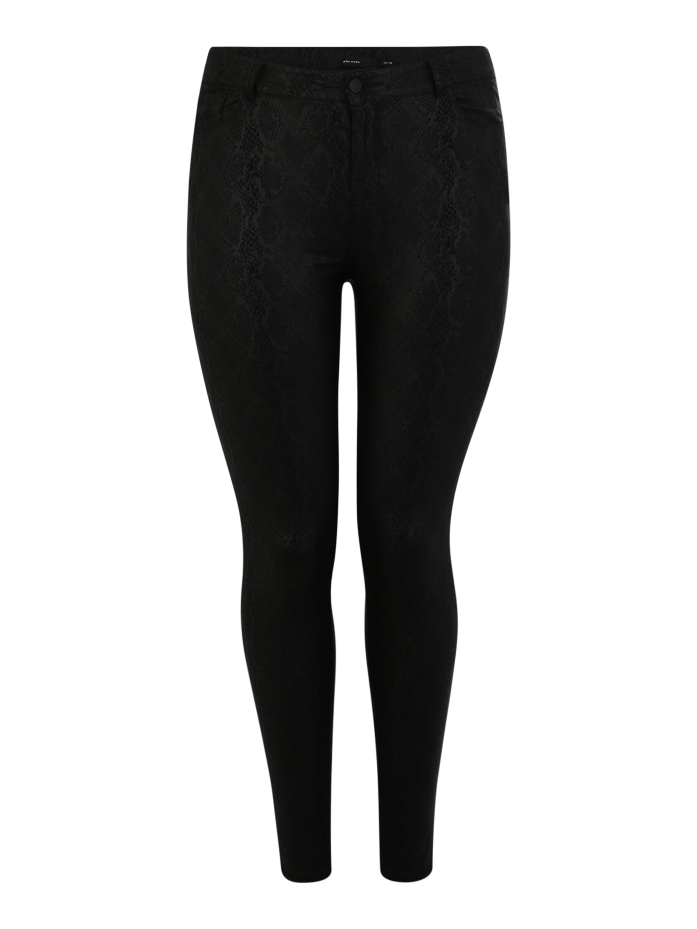 Vero Moda Curve - Chino 'SEVEN' in de kleur Zwart