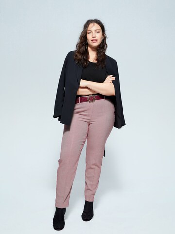 T-shirt 'Basi' VIOLETA by Mango en noir