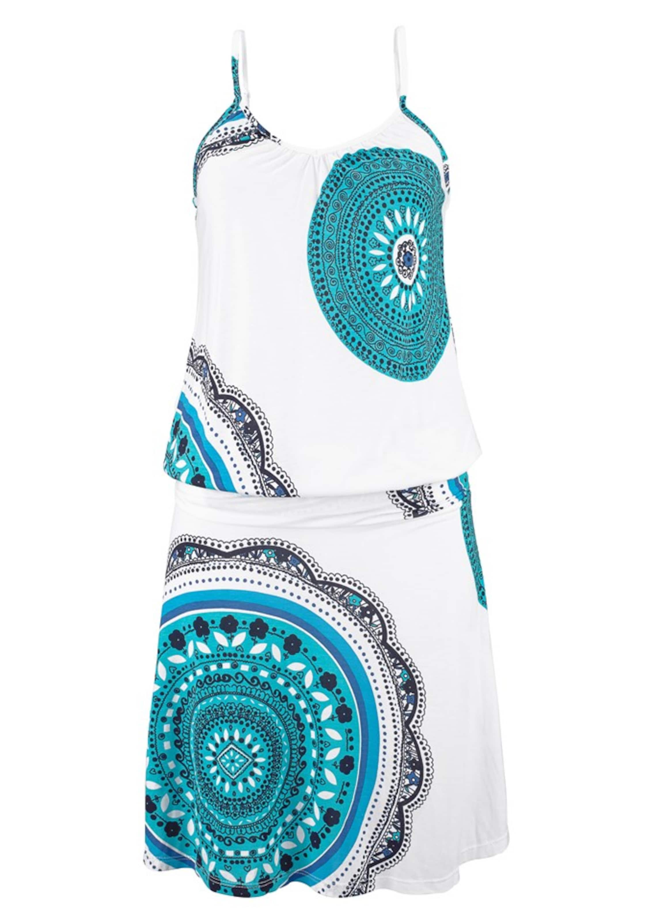 BEACH TIME Beach Dress in Blue: front