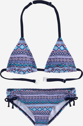 s.Oliver Triangel Bikini in Blauw: voorkant