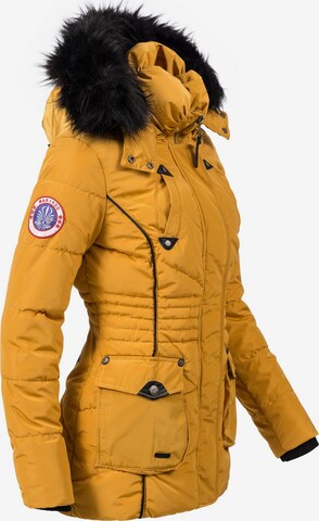 MARIKOO Winter jacket 'Vanilla' in Yellow