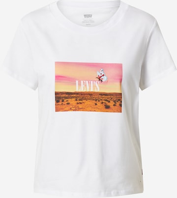 Tricou 'Graphic Surf Tee' de la LEVI'S ® pe alb: față