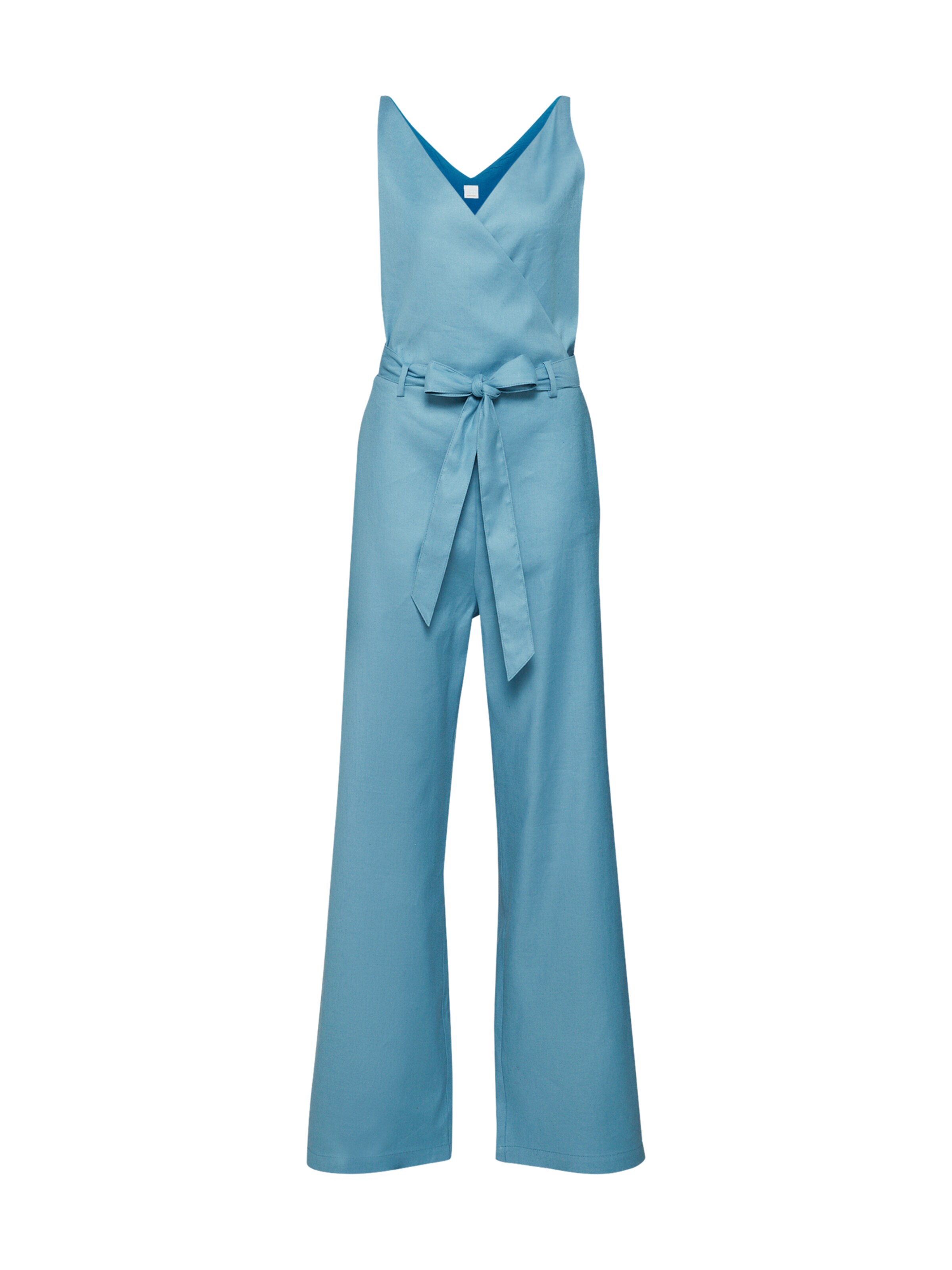 BOSS - Jumpsuit 'Alungy' in de kleur Blauw denim