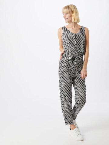 TOM TAILOR Jumpsuit in Zwart: voorkant