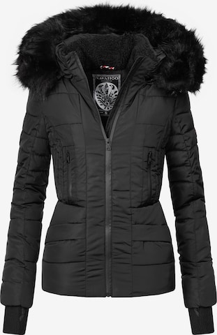 NAVAHOO Зимняя куртка 'Adele' в Черный: спереди