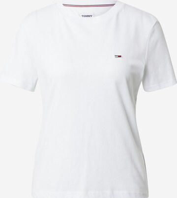 Tommy Jeans T-shirt i vit: framsida