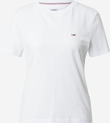 Tommy Jeans - Camiseta en blanco: frente