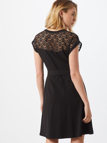 ONLY Obleka 'ONLBILLA S/L LACE DRESS JRS' | črna barva