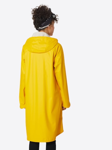 Manteau fonctionnel ILSE JACOBSEN en jaune : derrière