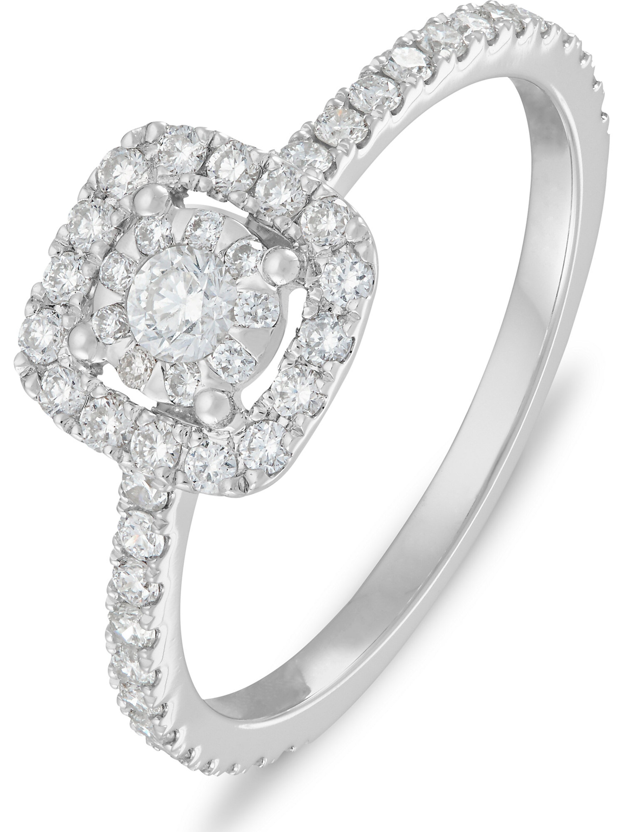 CHRIST Ring in Silber: Vorderseite