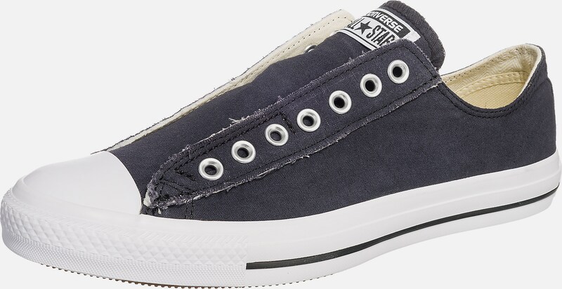 CONVERSE 'Chuck Taylor All Star Slip' Sneaker in anthrazit Converse Slip on BlauWeiß Gr 44 neu, Original verpackt in
