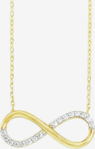 AMOR Necklace in Gold: front