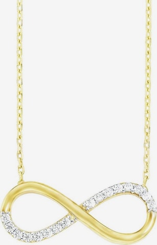 AMOR Necklace in Gold: front