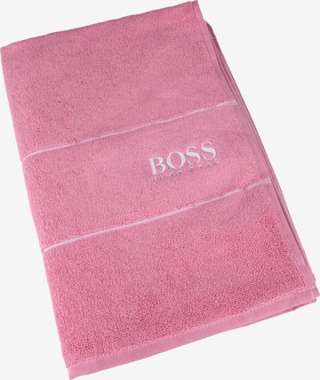 BOSS Home Towel 'Plain' in Pink