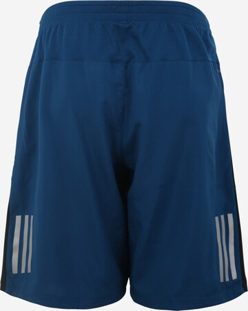 Regular Pantalon de sport 'OWN THE RUN' ADIDAS PERFORMANCE en bleu : derrière