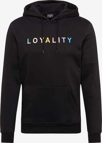 Mister Tee Sweatshirt 'Loyality' in Black: front