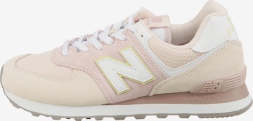 Sneaker bassa 'WL574' di new balance in beige