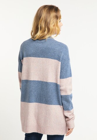 Usha Knit Cardigan in Blue