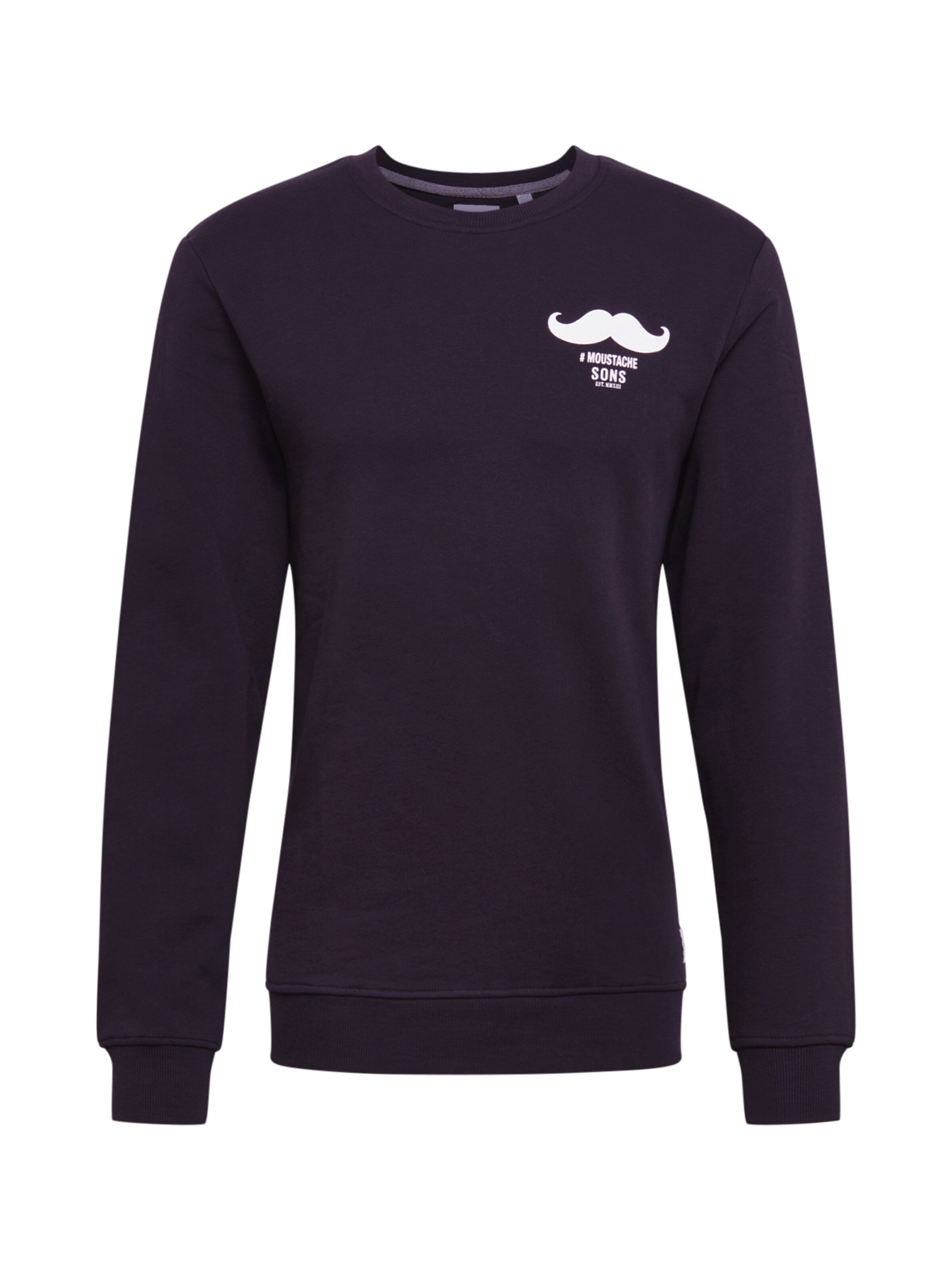 Only & Sons - Sweatshirt 'ONSMSILAS' in de kleur Zwart