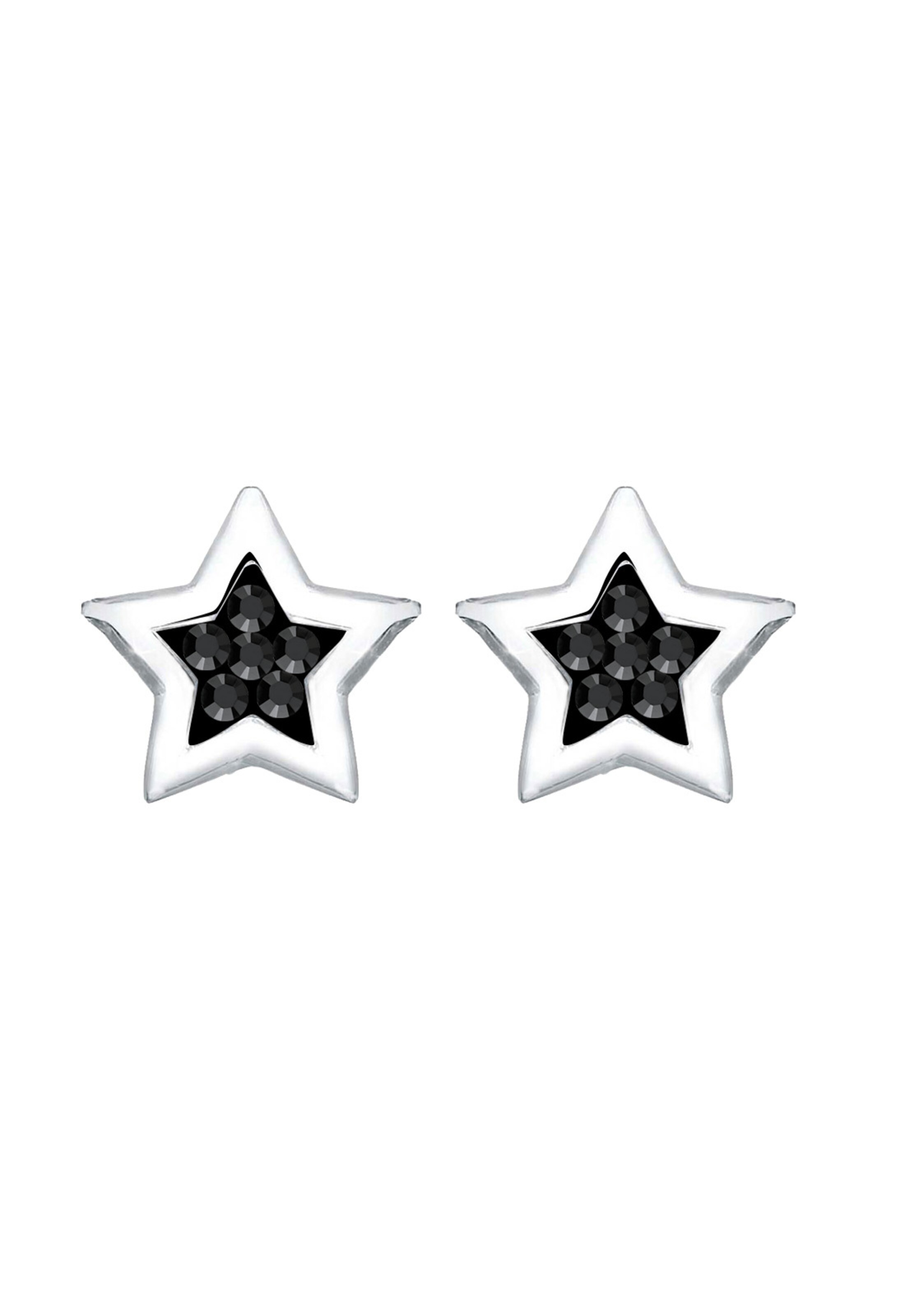 ELLI Earrings 'Sterne' in Black: front