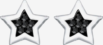 Boucles d'oreilles 'Sterne' ELLI en noir : devant