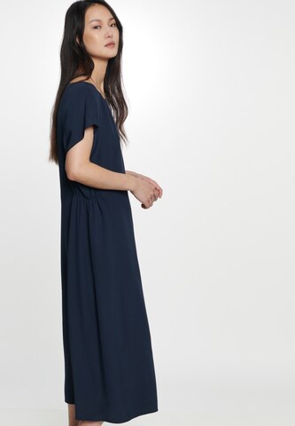 SEIDENSTICKER Kleid 'Schwarze Rose' in Blau