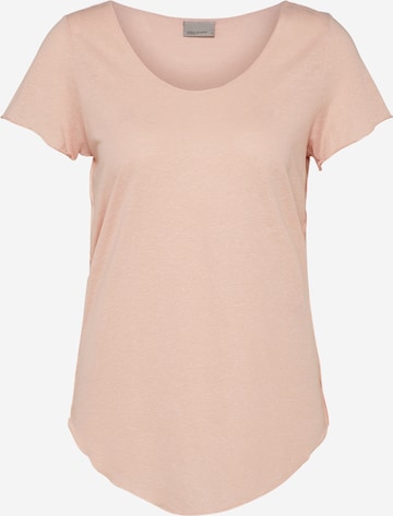 T-shirt 'Vmlua' VERO MODA en rose : devant