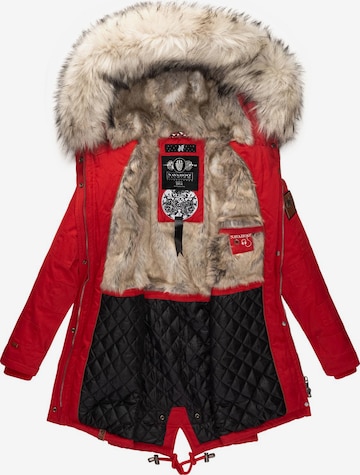 NAVAHOO Winterparka in Rood