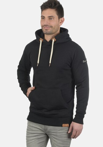 !Solid Sweatshirt 'TripHood' in Black: front