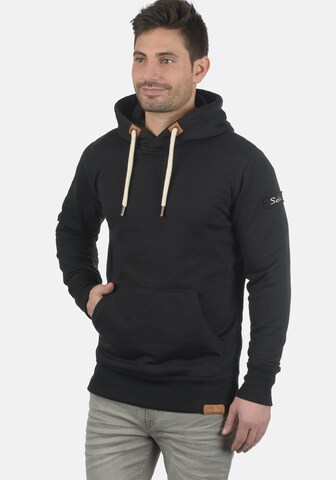 !Solid Sweatshirt 'TripHood' in Zwart: voorkant
