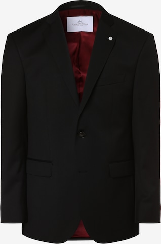 Andrew James Suit Jacket in Black: front