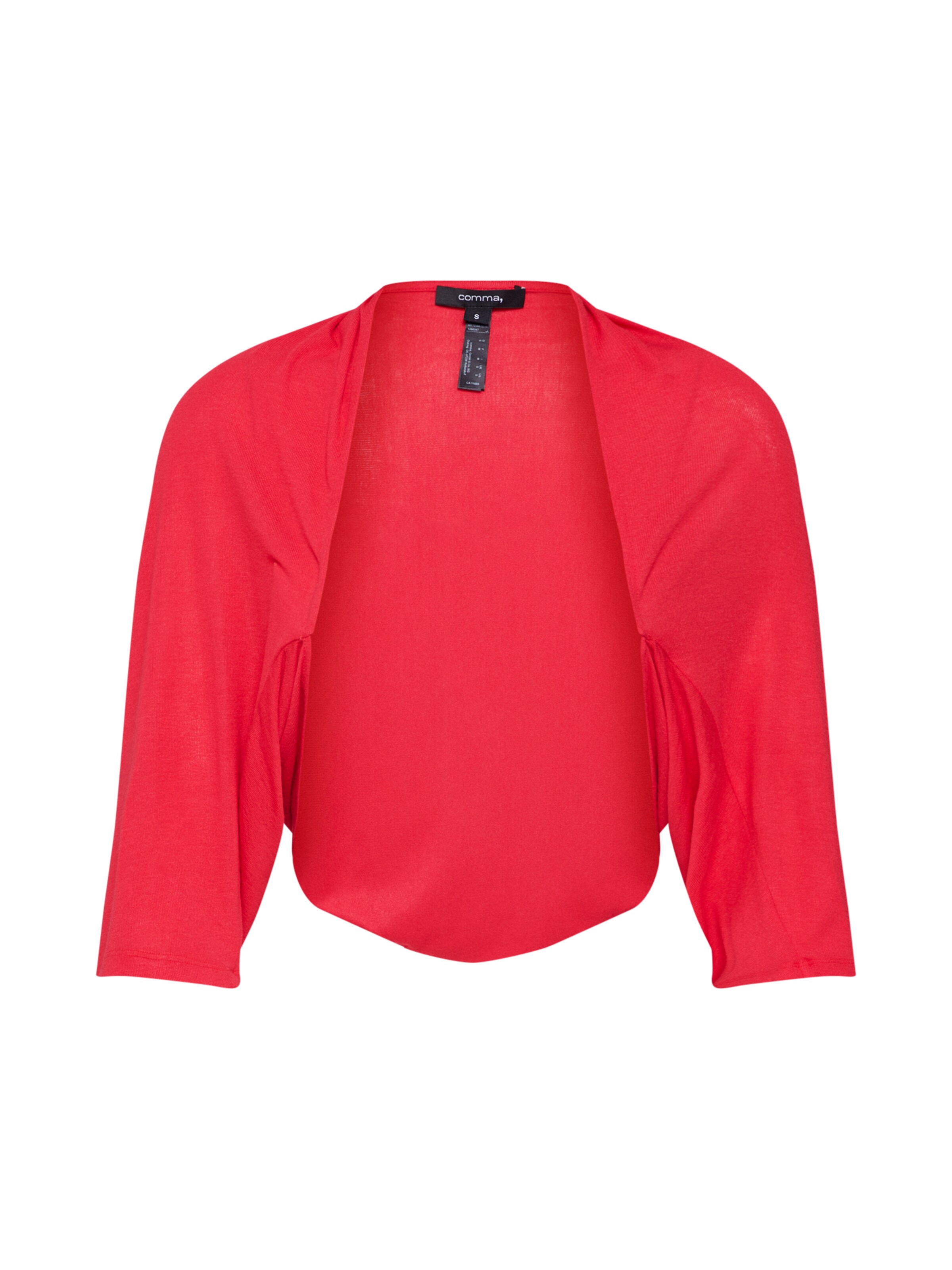 COMMA - Gebreid vest in de kleur Rood