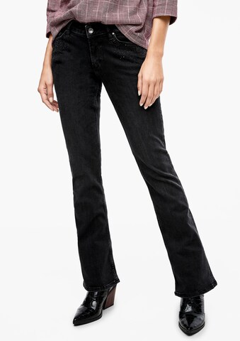 s.Oliver Bootcut Jeans in Grau: predná strana