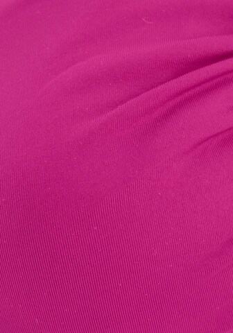 LASCANA T-shirt Horní díl plavek 'Kati' – pink