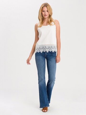 Cross Jeans Flared Jeans 'Faye' in Blue