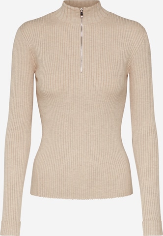 EDITED Pullover 'Alison' in Beige: predná strana