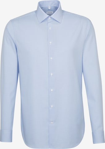 SEIDENSTICKER Button Up Shirt in Blue: front