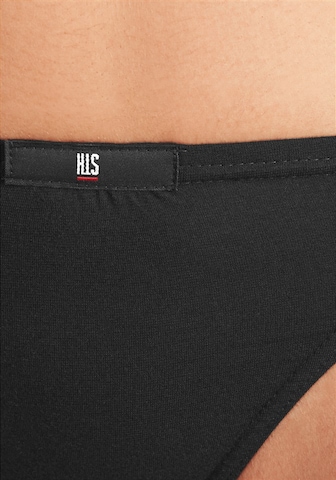 H.I.S Kalhotky – černá