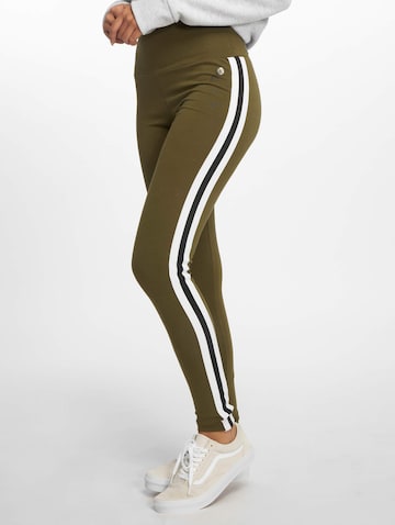 Skinny Leggings 'Villamontes' de la Just Rhyse pe verde: față