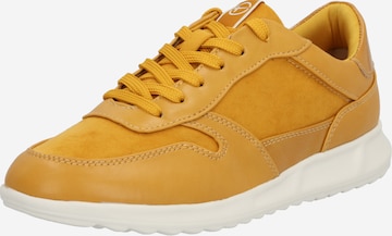 TAMARIS Sneakers laag in Geel: voorkant