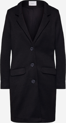 JDY Between-seasons coat 'Besty' in Black: front