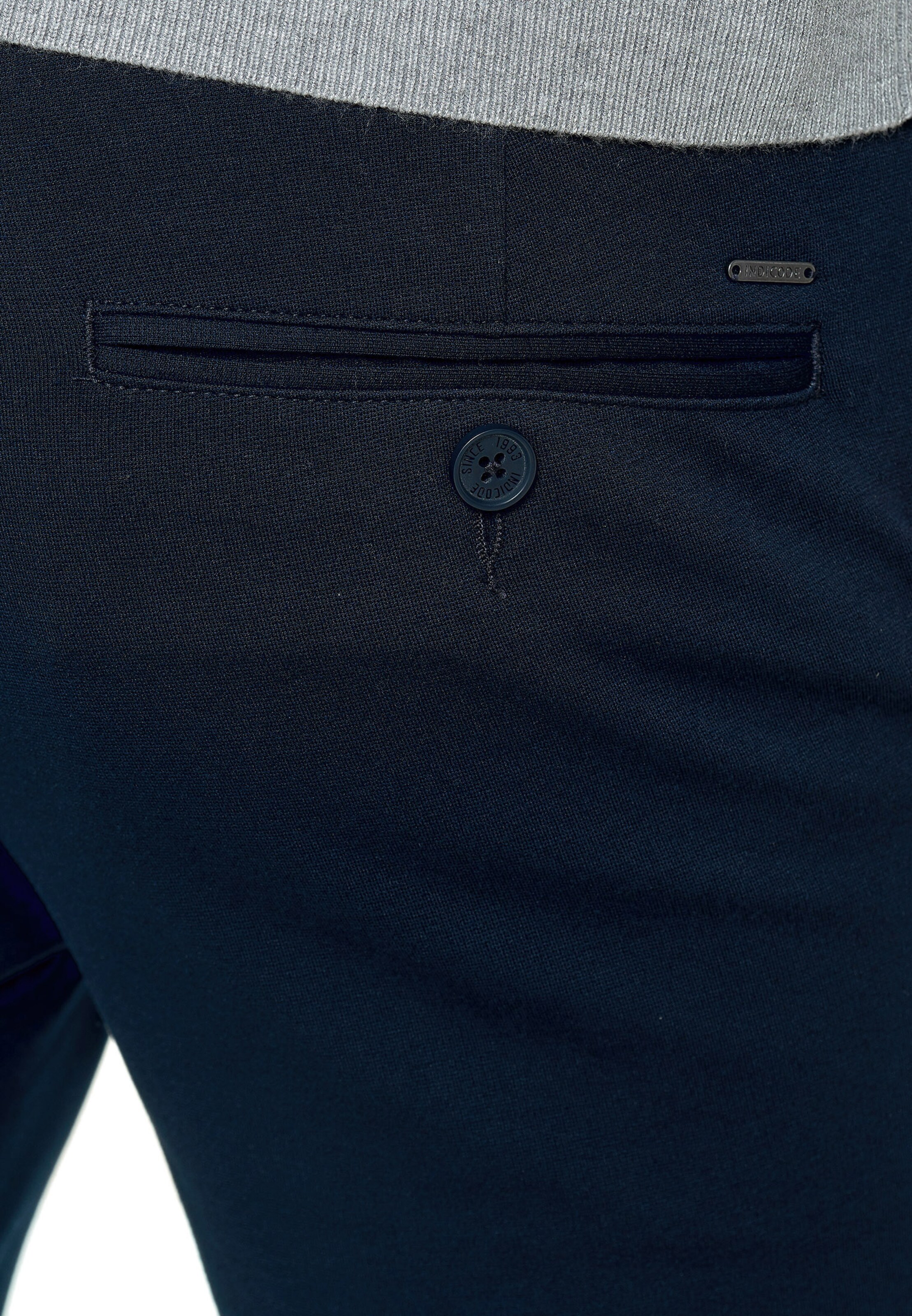 INDICODE JEANS Slim fit Pants 'Kolding' in Blue