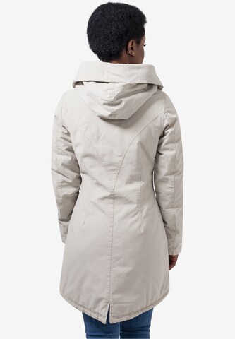 Urban Classics Zimní kabát – béžová